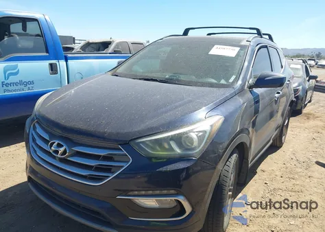 2017 Hyundai Santa Fe Sport 2.4L from USA, damaged, VIN 5XYZU3LB5HG487227